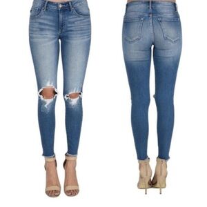 Kancan Distressed Skinny Jeans